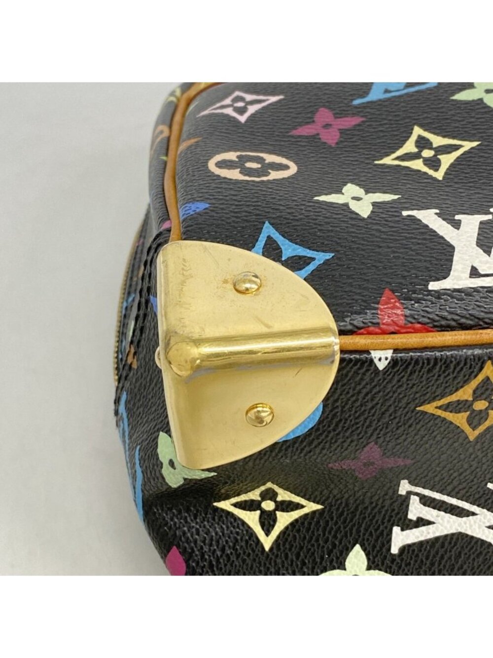 Louis Vuitton Handbag Monogram Multicolor Tourville Noir - Picture 6 of 10